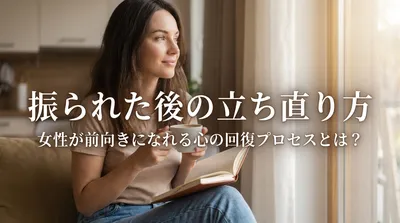 振られた後の立ち直り方｜女性が前向きになれる心の回復プロセスとは？