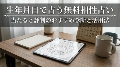 生年月日で占う無料相性占い｜当たると評判のおすすめ診断と活用法
