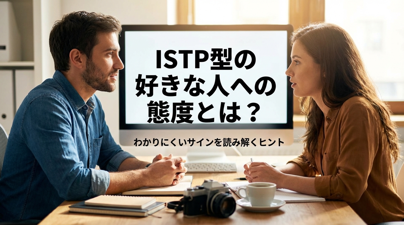 ISTP型の好きな人への態度とは?わかりにくいサインを読み解くヒント
