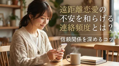 遠距離恋愛の不安を和らげる連絡頻度とは？信頼関係を深めるコツ