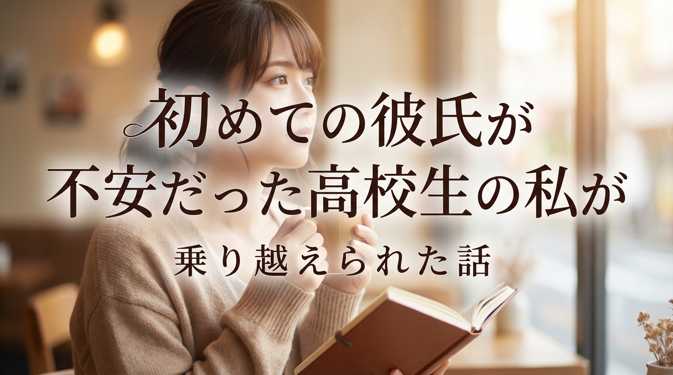 初めての彼氏が不安だった高校生の私が乗り越えられた話