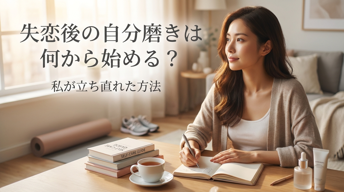 失恋後の自分磨きは何から始める？私が立ち直れた方法