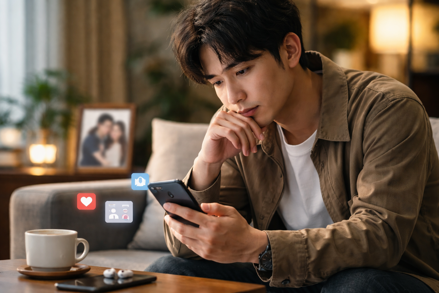 元カノに未練がある男性の典型的な行動パターン