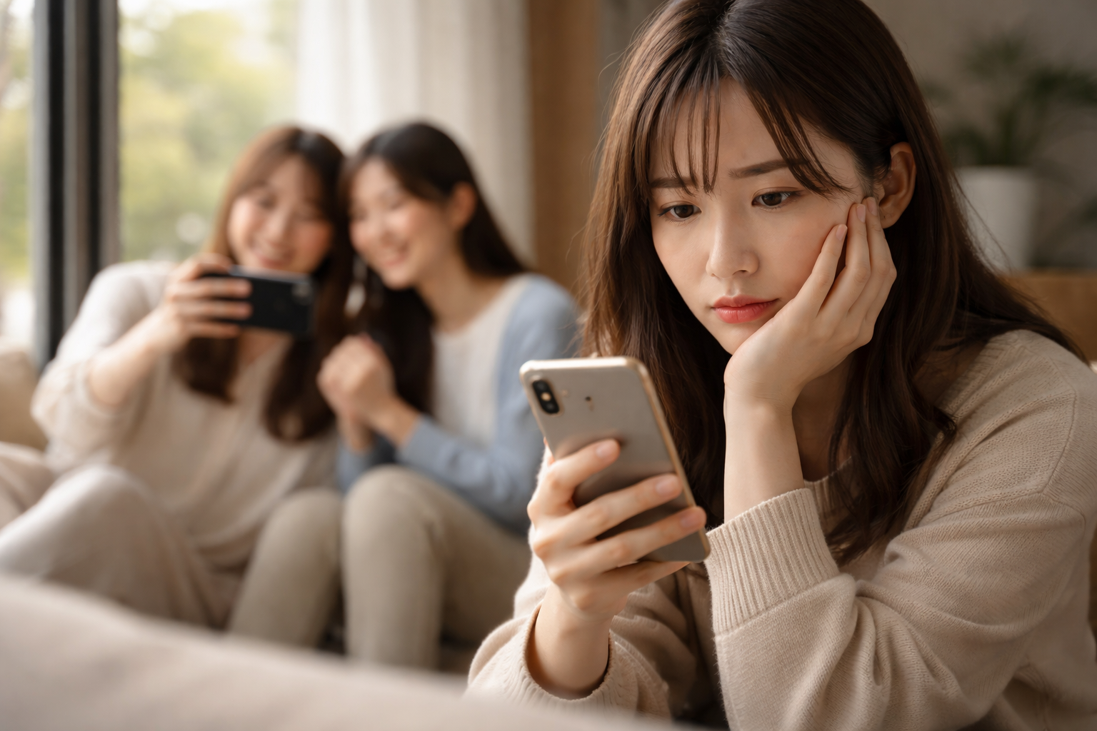 友達と比べることで生まれる辛い感情とは