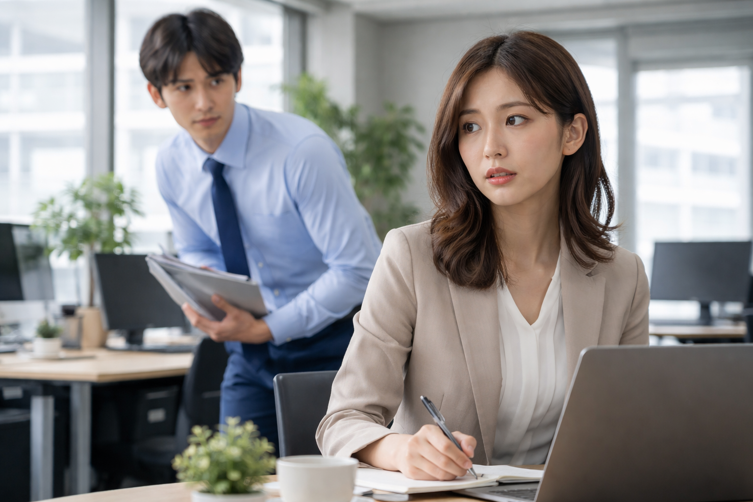 職場での好き避けとは？男性の複雑な心理