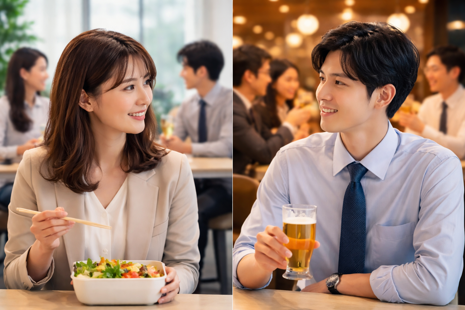 ランチや飲み会で距離を縮めるステップ