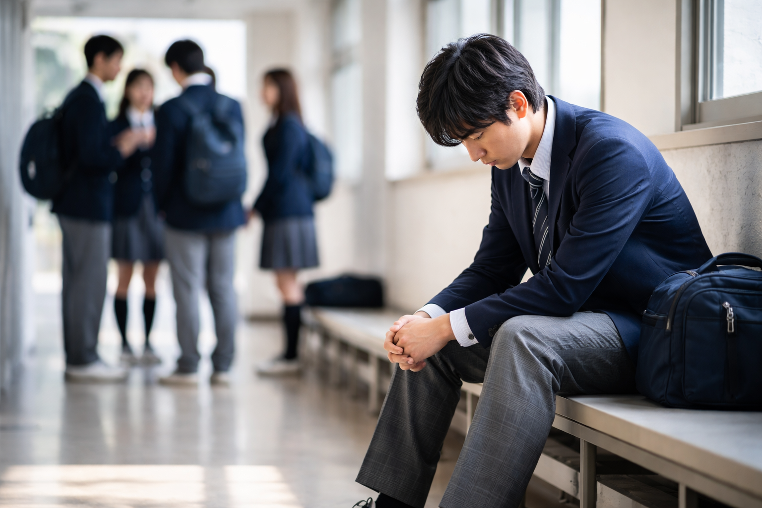 高校入学後に友達ができない主な理由